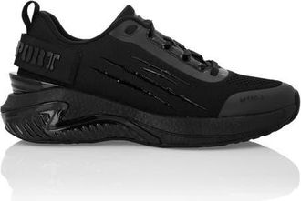 Plein Sport Runner Sneaker Unisex in Black/black at Nordstrom, Size 42