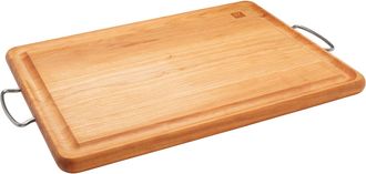Zwilling Cherry Wood Carving Board with Handles