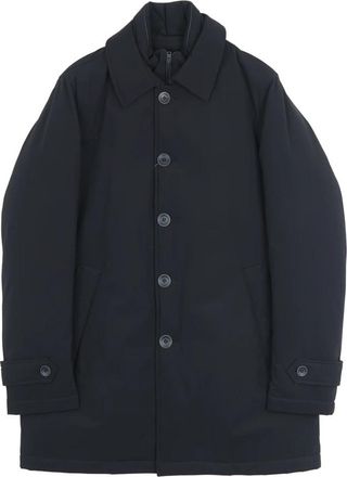 Herno Washington Trenchcoat - Heren - Mantel - Blauw - M - Polyester - Jassen