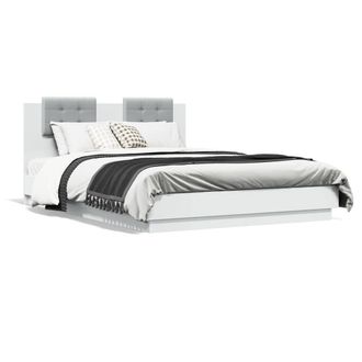 Berkfield Home Bed Frame without Mattress White 140x200 cm