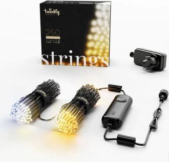 Twinkly Twinkly - 250 Leds Blancos Wifi Cable Negro Ip44- Tws250gop-beu