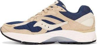 Saucony ProGrid Omni 9 Premium Beige Navy Blue S70740-4