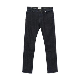 Jacob Cohen Slim-fit Jeans, male, Blue, Size: W40 Blue Straight Leg Jeans