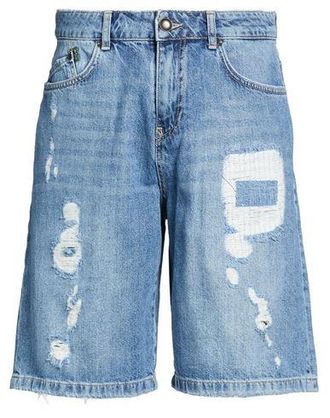 P. Grax BOTTOMWEAR - Denim shorts on YOOX.COM