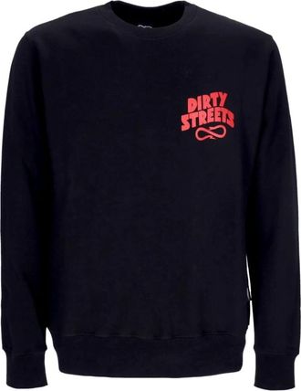 PROPAGANDA Zwarte Crewneck Sweatshirt met Geborduurd Logo - Heren - Sweatshirts - Zwart - S - Katoen - Hoodies & sweatvesten