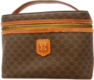 Celine Brown Pvc Vanity Bag (Pre-Owned)