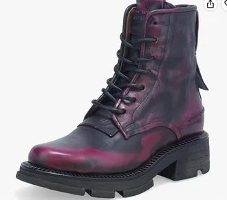 A.S.98 Womens Lukie Boot In Fuchsia