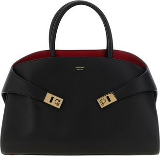 Ferragamo Bolso Hug M - Bags - Mujer - Negro - ONE SIZE
