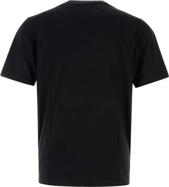 Extreme Cashmere Unisex Black Cotton Blend James T-Shirt Raven Exterior: Cashmere T-shirts And Polos
