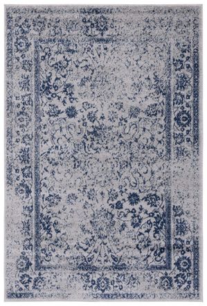 Safavieh Alfombra gris/azul marino 155 x 229 cm