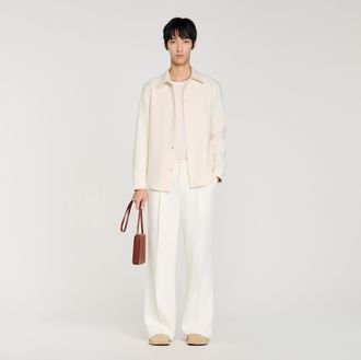 Sandro Long-sleeved jersey shirt