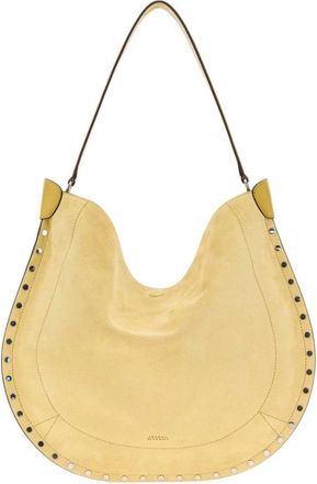 Isabel Marant Oskan Schoudertas - Dames - Schoudertassen - Geel - ONE Size - Leer - Tassen