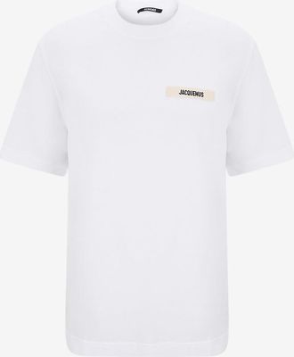 Jacquemus T-Shirt aus dickem Jersey Le Tshirt Gros Grain