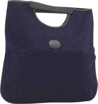 Celine Pre-owned Vintage Tote Bag - Dames - Vintage Shopper - Blauw - ONE Size - Leer - Vintage