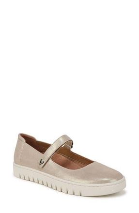Vionic Uptown Mary Jane in Gold Met Leather at Nordstrom Rack, Size 9.5