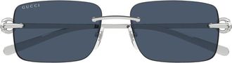 Gucci GG1703S001 Sunglasses - Silver