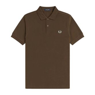 Fred Perry Hombre, Camisetas, Marr&oacute;n, Talla: XL