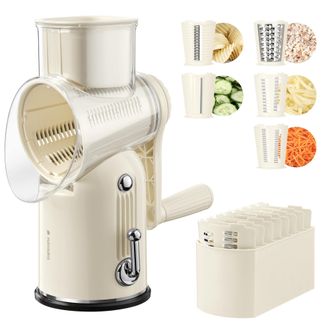 OEM Cortador De Verduras Multifuncional - Cortador Y Rallador Manual De Verduras - Cortador Y Rebanador Manual De Verduras Para Zanahorias Y Otras Verdura