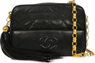 Chanel Borsa a tracolla trapuntata mini 1992 - Nero