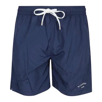 Eleventy Beachwear, male, Blue, Size: M Swim Shorts