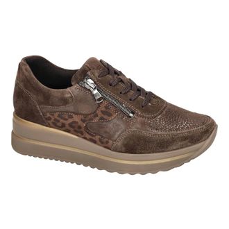 Waldl&auml;ufer K-Luana Sneaker - Dames - Schoenen - Bruin - Maat: 41 EU Leer