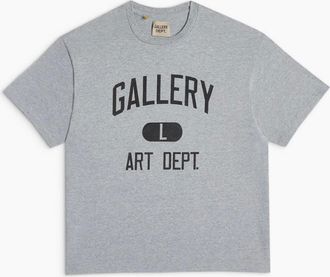 Gallery Dept. Mens Gallery Dept. Art Dept T-Shirt in Heather Grey - Size: 42