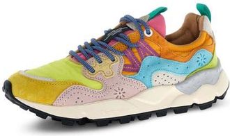 Flower Mountain Yamano 3 Sneaker in Yellow/Fuchsia at Nordstrom, Size 6-6.5Us