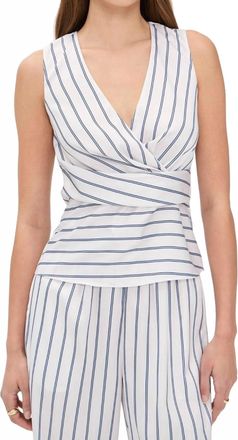 Ramy Brook Veronika Sleeveless Top In Ivory