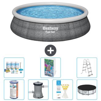 Bestway Piscina Bestway Fast Set Redonda - 457x107 Cm - 8-piezas S382