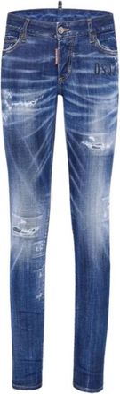 Dsquared2 Jennifer Skinny Jeans - Dames - Skinny Jeans - Blauw - XS - Katoen - Jeans