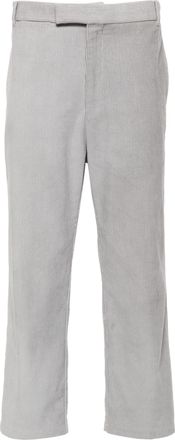 Thom Browne Mid Rise Straight Leg Trousers