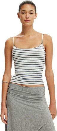 Cotton On Womens Hold Me Cami in Esme Stripe Marble Mist at Nordstrom, Size Xxx-Small