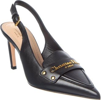 Dior Boy Leather Slingback Pump