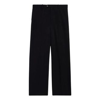Balenciaga Pantalones Sastre Grandes - Trousers - Hombre - Negro - M