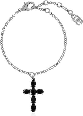 Dolce & Gabbana Armband met een religieus motief - Dames - Armbanden - Grijs - ONE Size - Accessoires