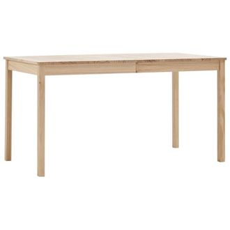 vidaXL Mesa De Comedor De Madera De Pino 140x70x73 Cm Vidaxl
