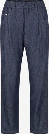 Brunello Cucinelli Karottenjeans mit elastischem Bund The Super Lightweight