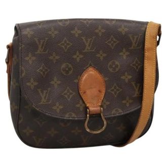 Louis Vuitton Tweedehands Canvas Louis Vuitton tassen - Dames - Pre-owned - Bruin - Maat: ONE Size Leer