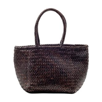 Dragon Diffusion Borsa a mano in pelle intrecciata Intrecciato - - Bags - Donna - Marrone - ONE SIZE