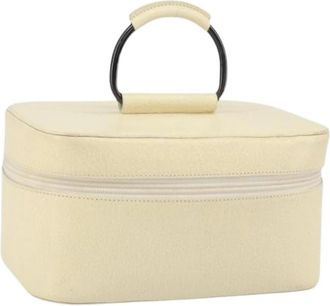 Gucci Pre-owned Vintage Leren Handtas - Dames - Vintage Handtas - Wit - ONE Size - Leer - Vintage