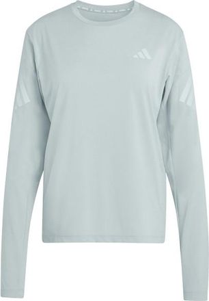 adidas Adi365 Iconic Stripes L/S Laufshirt f&uuml;r Damen | grau
