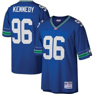 Mitchell & Ness Mens Mitchell & Ness Cortez Kennedy Royal Seattle Seahawks Legacy Replica Jersey at Nordstrom, Size Small