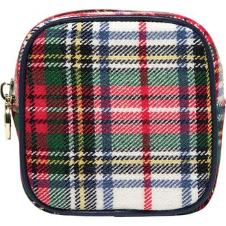 Stoney Clover Lane Mini Plaid Pouch at Nordstrom Rack
