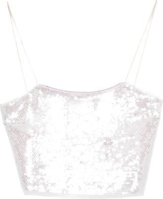 Forte_Forte Sequined Top