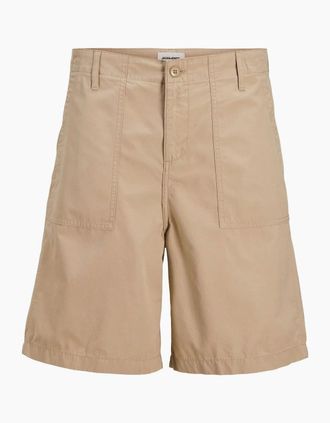 Jack & Jones Jack & Jones Mens Karl Cargo Shorts - Tan - Size: 32/30/31