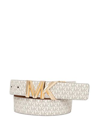 Michael Michael Kors Cintura con logo - Toni neutri