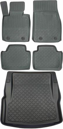 OEM Juego De Alfombrillas Para Coche Y Alfombrilla Para Maletero Para Bmw Serie 3 F30 Sed&aacute;n (enero De 2012 - Febrero De 2019)