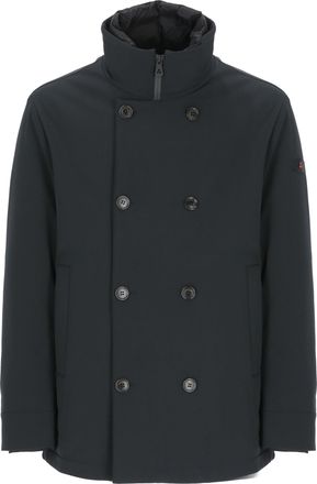 Peuterey Blue Militao Double-Breasted Down Jacket