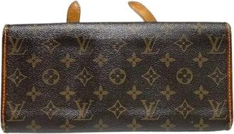 Louis Vuitton Pre-owned Handbags, female, Brown, Size: ONE SIZE Pre-owned Canvas Handbag