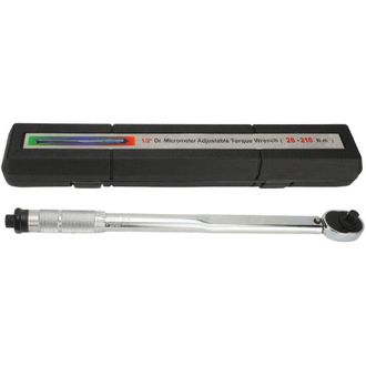 OEM Llave Dinamom&eacute;trica Ajustable De 1/2 Con Rango De 28-210 Nm Y Capacidad De 20 Kg. Herramienta Profesional Para Reparaci&oacute;n De Autom&oacute;viles Hascrome -cre